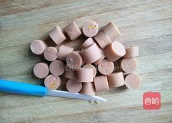 火腿肠爱心蝴蝶面的做法图解9