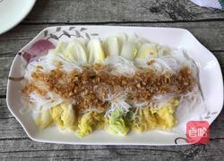 娃娃菜蒸粉丝的做法图解11