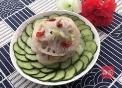 素拼黄瓜莲藕的做法图解8