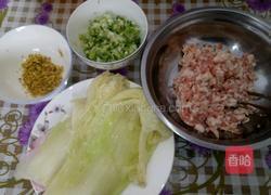 白菜肉卷的做法图解1