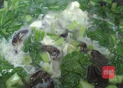 青菜木耳蛋花汤的做法图解9