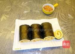 肉松紫菜蛋糕卷的做法图解20