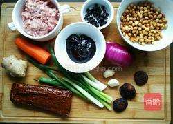 杂酱蒸蛋羹的做法图解3