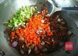 杂酱蒸蛋羹的做法图解9