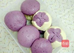 紫薯豆沙包的做法图解9