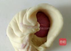 紫薯豆沙包的做法图解7