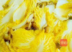 豆腐白菜蟹味菇汤的做法图解5