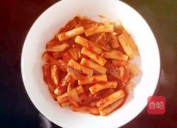 泡菜炒年糕的做法图解5