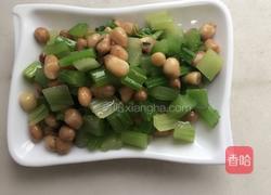 五香芹菜花生米的做法图解4