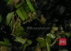 芹菜木耳炒肉片的做法图解8