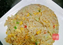 玉米培根炒饭的做法图解5