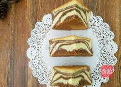 斑马纹可可戚风的做法图解28