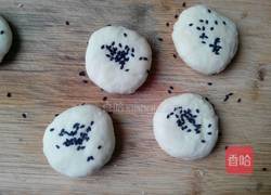 黑芝麻奶烙团子的做法图解11