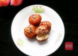 黑芝麻奶烙团子的做法图解13