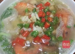 酸辣海鲜米线的做法图解16