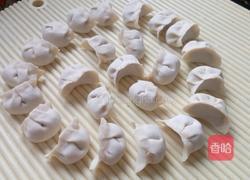 酸菜馅水煎饺的做法图解1