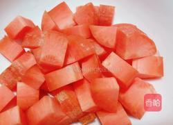 胡萝卜黄瓜炒玉米的做法图解3