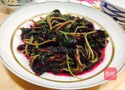 蒜蓉炒红苋菜的做法图解6