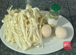 油炸金针菇的做法图解1