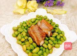 青豆焖排骨的做法图解14