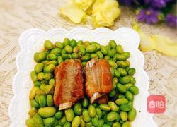 青豆焖排骨的做法图解12