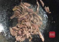 蒜苔炒牛肉的做法图解4