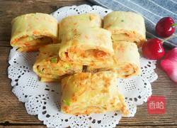 胡萝卜鸡蛋饼的做法图解8
