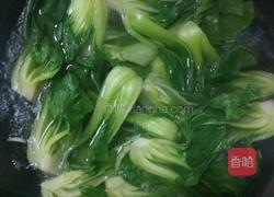 青菜香菇的做法图解5