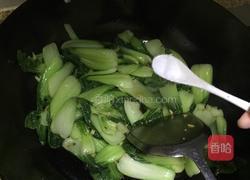 炝炒小白菜的做法图解6
