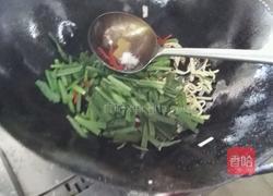 韭菜炒豆干的做法图解4