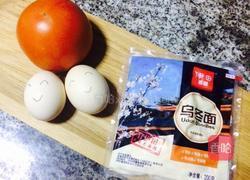 番茄炒蛋乌冬面的做法图解1