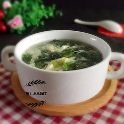 菠菜鸡蛋汤的做法[图]