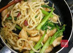 酱炒乌冬的做法图解8