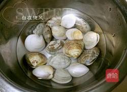 文蛤蒸蛋的做法图解1