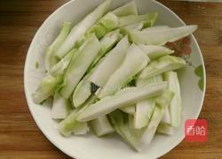 白灼鹅菜的做法图解2