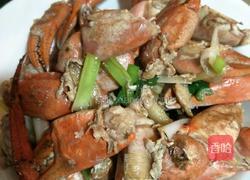 炒螃蟹脚的做法图解6