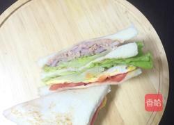 金枪鱼三明治的做法图解8