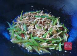 青椒鸡肉丝的做法图解6