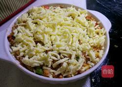 酸酸甜甜营养番茄芝士焗饭的做法图解8