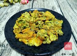 艾叶煎蛋的做法图解10