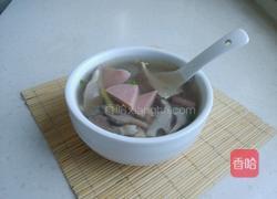 平菇火腿汤的做法图解5