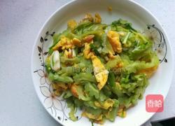 苦瓜炒蛋的做法图解6