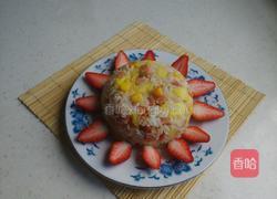 菠萝火腿玉米粒炒饭的做法图解7