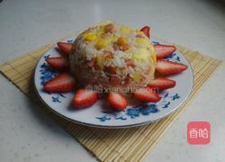 菠萝火腿玉米粒炒饭的做法图解9