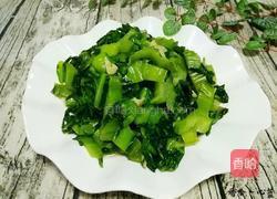 蒜蓉根达菜的做法图解8