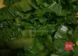 蒜蓉根达菜的做法图解2