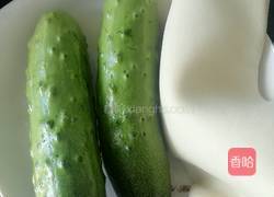 黄瓜拌豆片的做法图解1