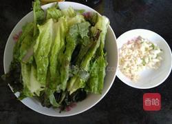 蒜油莴苣叶的做法图解3