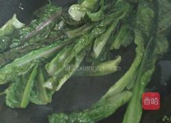 蒜油莴苣叶的做法图解8