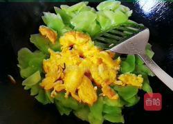 油麦菜苔炒蛋的做法图解11
